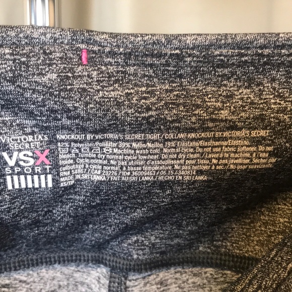 Victoria Secret Sport Leggings Grey - Picture 3 of 3